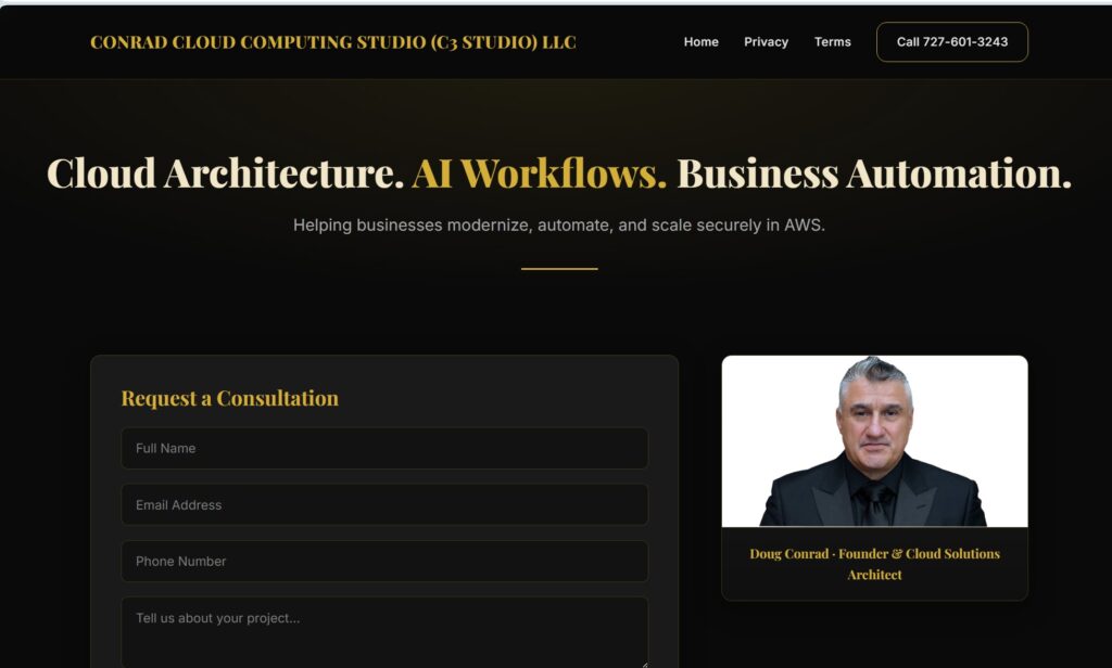 c3studio web site